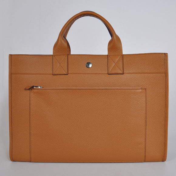 H100 Hermes Valigetta 40CM Bag Clemence cuoio del cammello